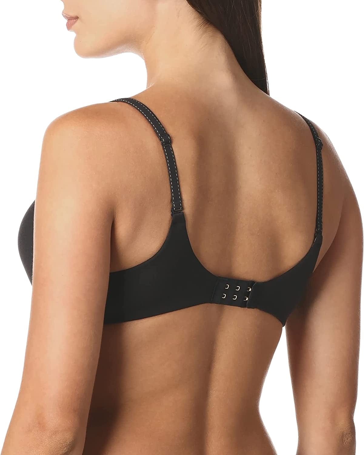 Maidenform Comfort Devotion Lace Bra, Wirefree Bra with Full Coverage, Push-Up Bra with Natural Lift, Comfortable Bra