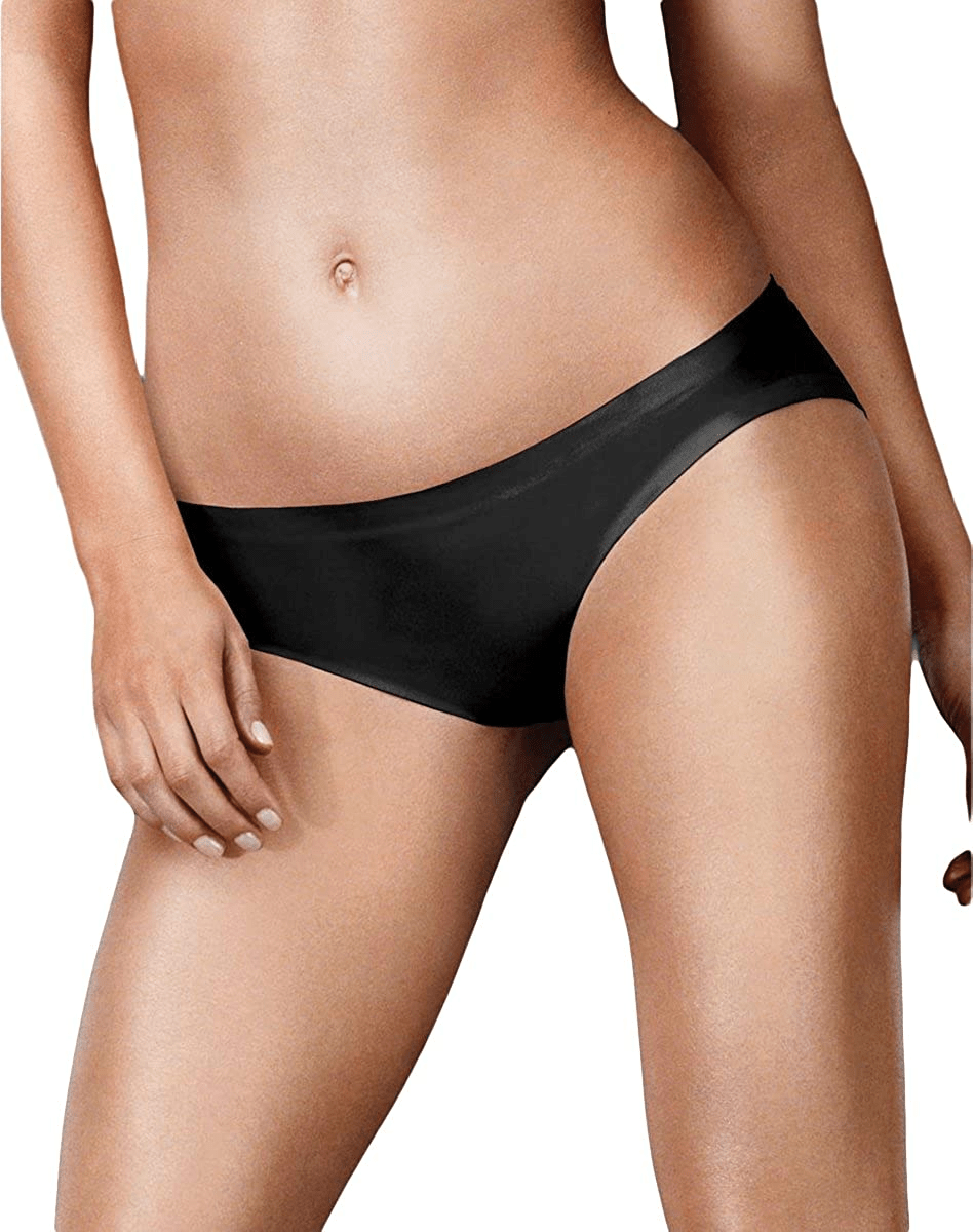 Maidenform Women'S Comfort Devotion Hipster Panty Apparel & Accessories > Clothing > Underwear & Socks > Underwear Maidenform Bikini - Black W/Body Beige Lining Bikini 6