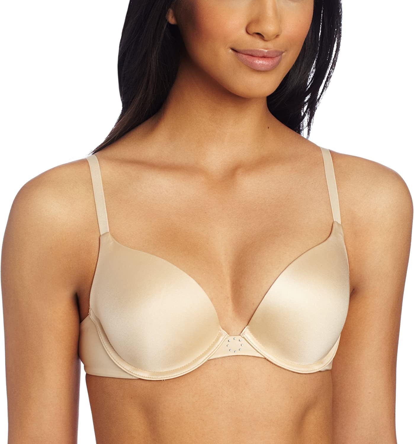 Maidenform Women'S Custom Lift Tailored Satin Demi Bra 09729 Latte Lift / 34D
