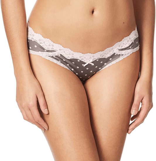 Maidenform Women'S Sexy Must Haves Bikini Panty Apparel & Accessories > Clothing > Underwear & Socks > Underwear Maidenform Gentle Steel Dot Gentle Peach 6