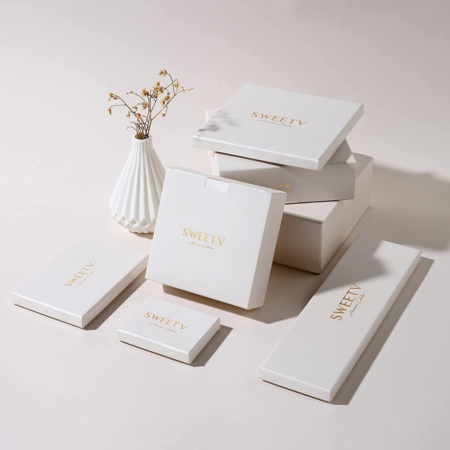 Marquise Wedding Earrings for Brides, Bridesmaids, Teardrop Crystal Cubic Zirconia Bridal Drop Earrings for Women Prom