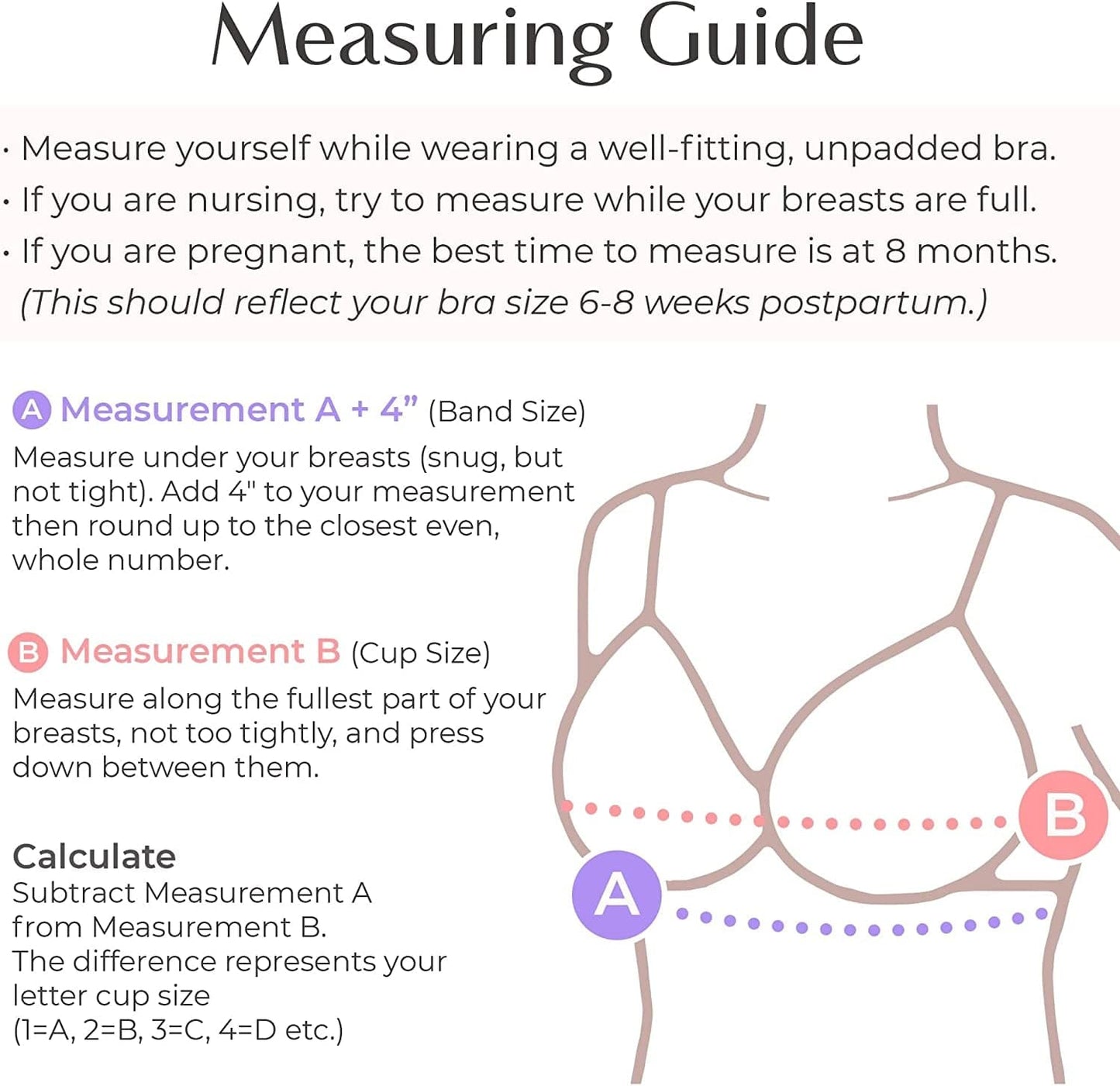 Maternity, Nursing & Wire Free T-Shirt Bra | Hide the Nursing Clasp | Wearable Pump Cup Extender Obs Coral / 38DD