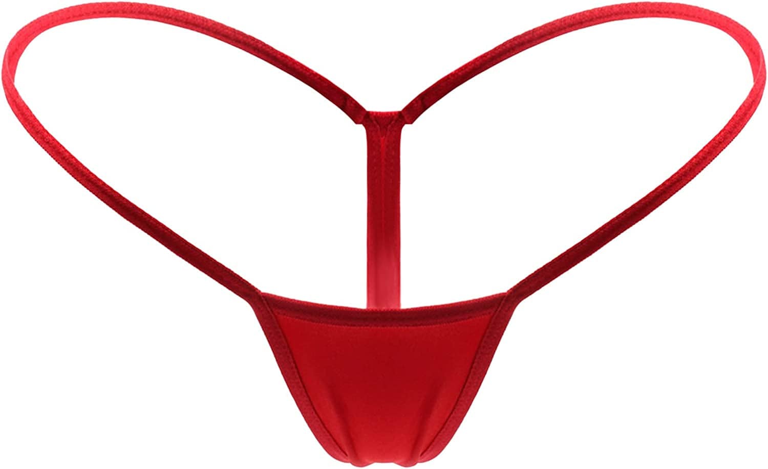 Mbotnee Women'S G-Strings Micro Thongs Tiny Panties Underwear Red / Small