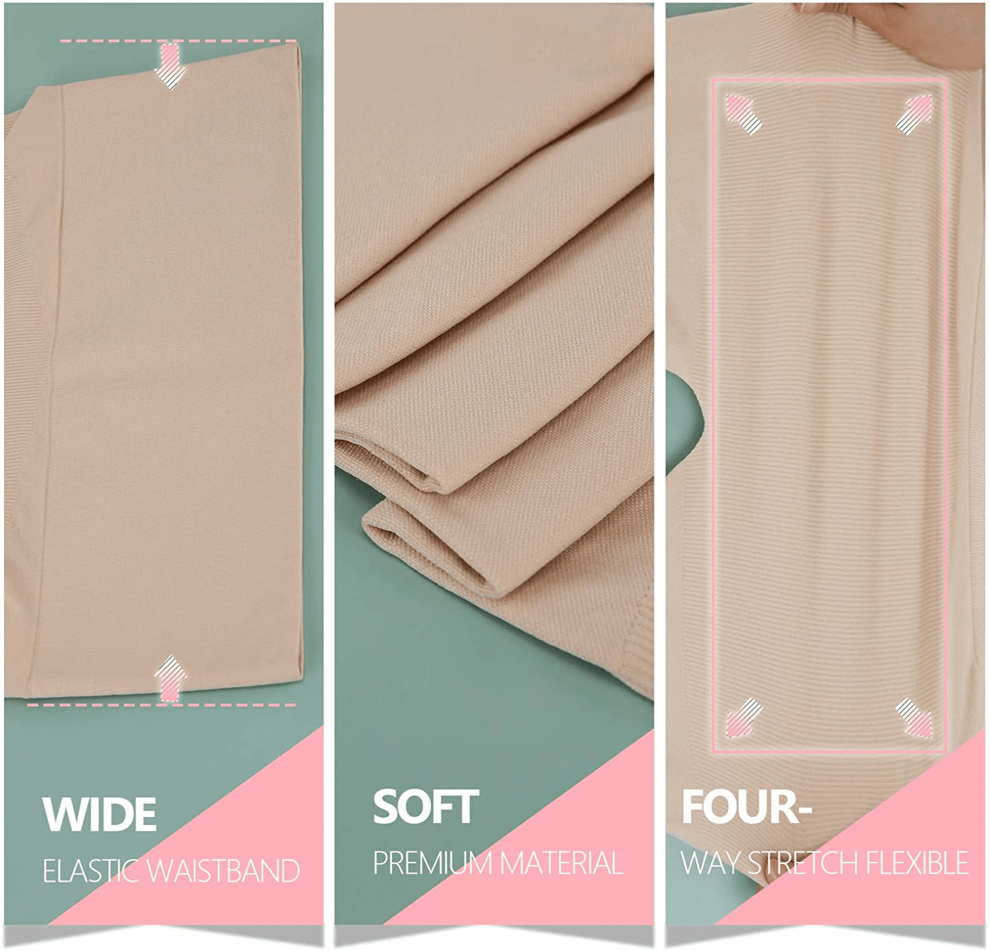 '+MD Women'S High Waist Target Firm Control Shapewear Compression Slimming Leggings