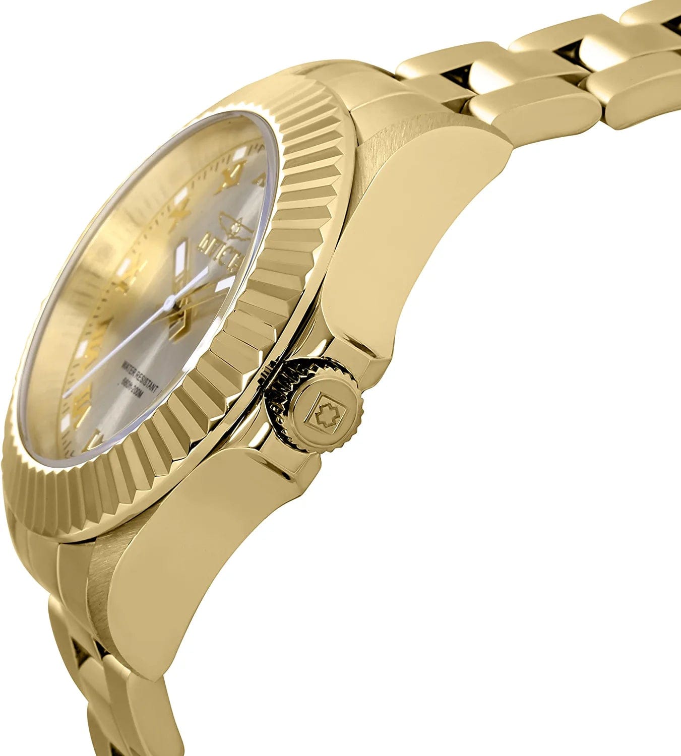 Men'S 16739 Pro Diver Analog Display Swiss Quartz Gold Watch