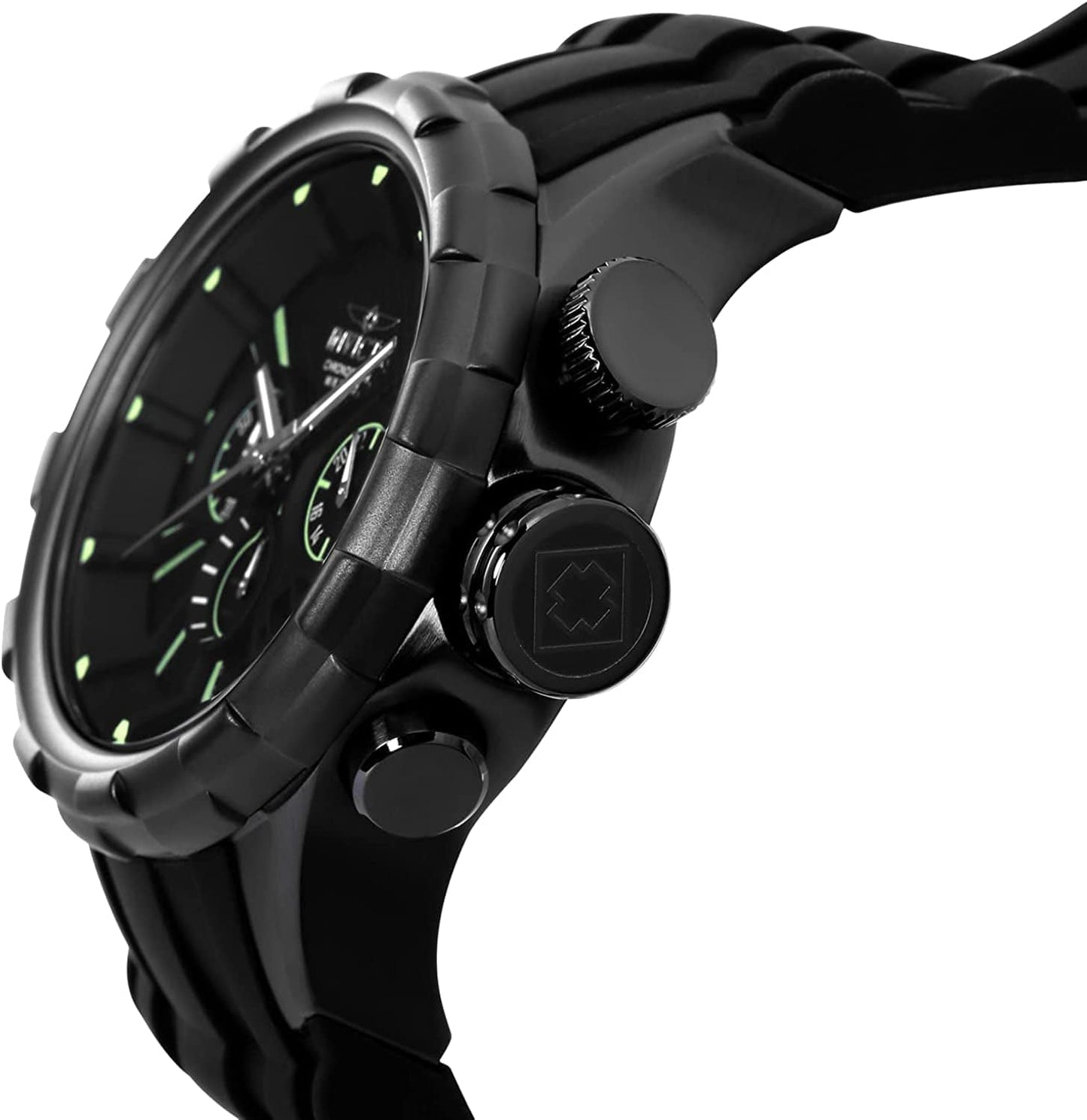 Men'S 16974 I-Force Analog Display Japanese Quartz Black Watch