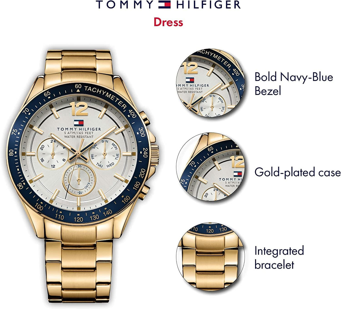 Men'S 1791121 Sophisticated Sport Gold-Tone Stainless Steel Watch