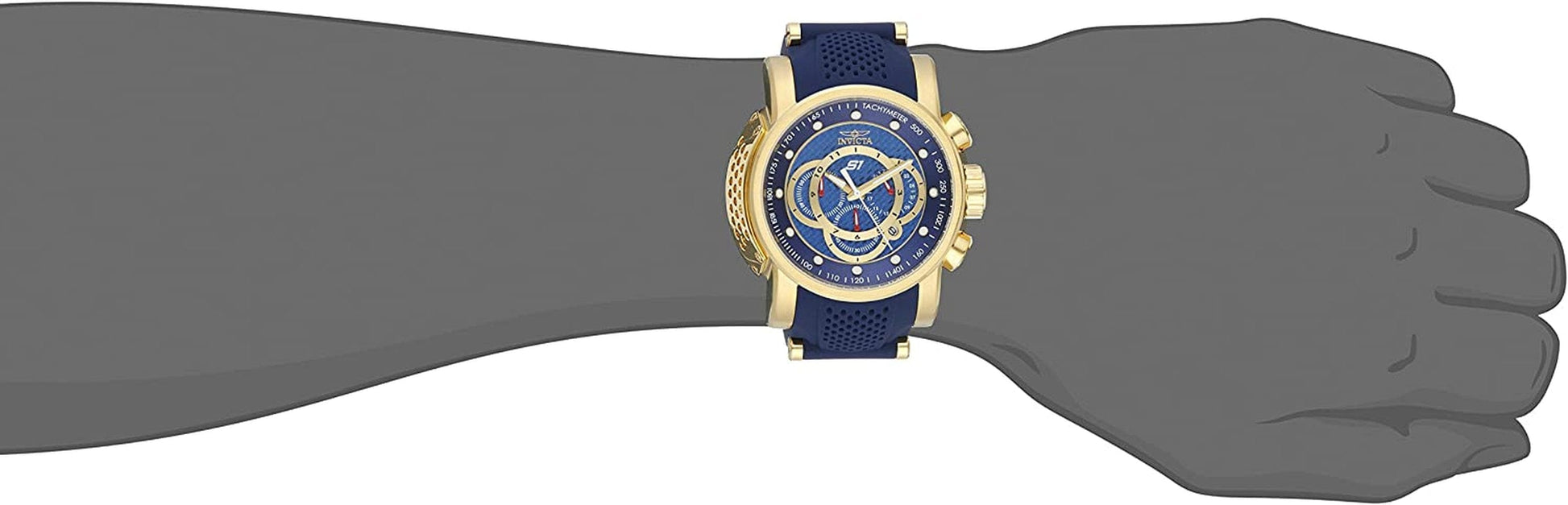 Men'S 19330 S1 Rally Analog Display Quartz Blue Watch