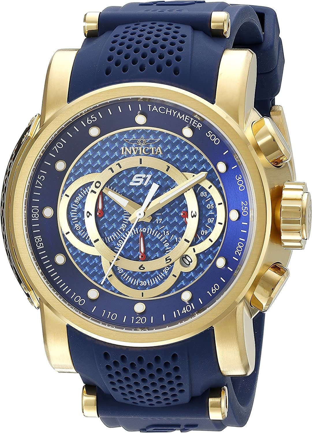 Men'S 19330 S1 Rally Analog Display Quartz Blue Watch