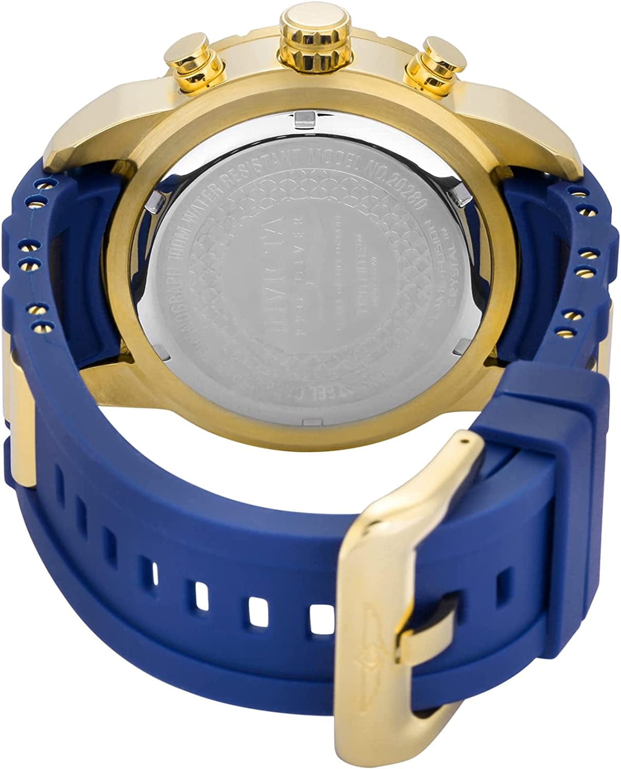 Men'S 20280 Pro Diver Analog Display Quartz Blue Watch