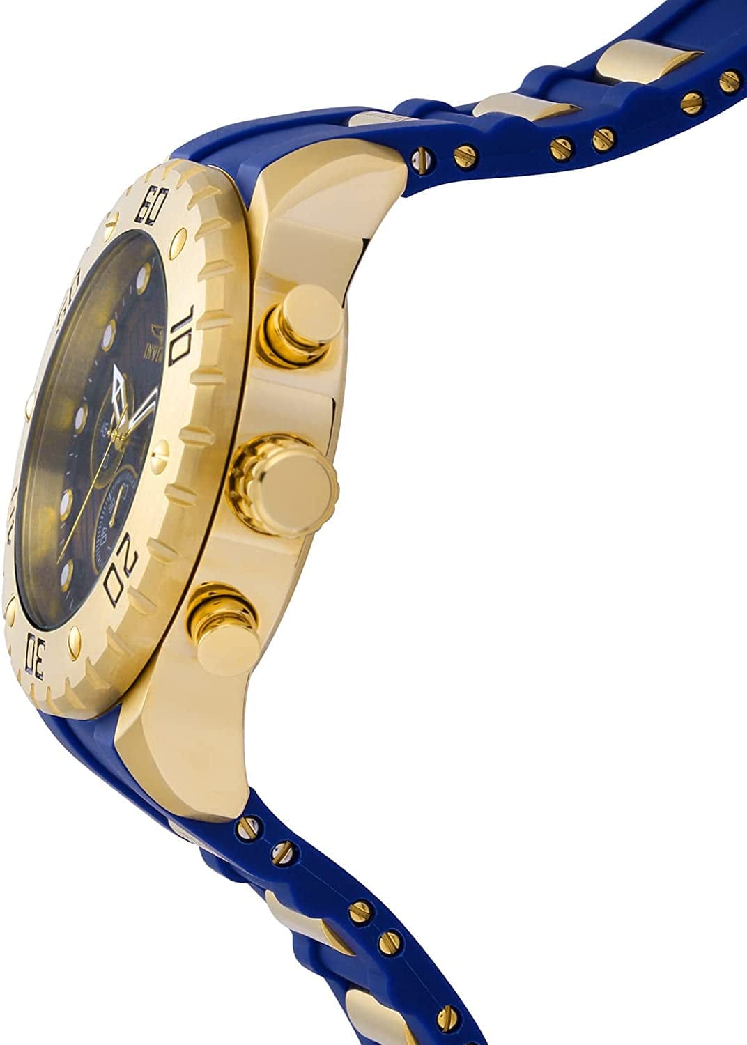 Men'S 20280 Pro Diver Analog Display Quartz Blue Watch