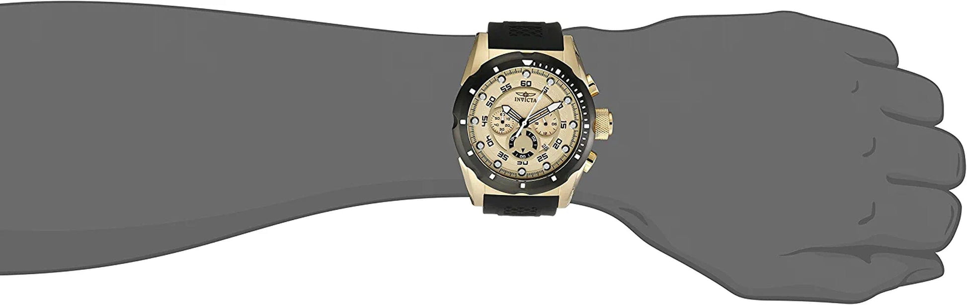 Men'S 20306 Speedway Analog Display Japanese Quartz Black Watch