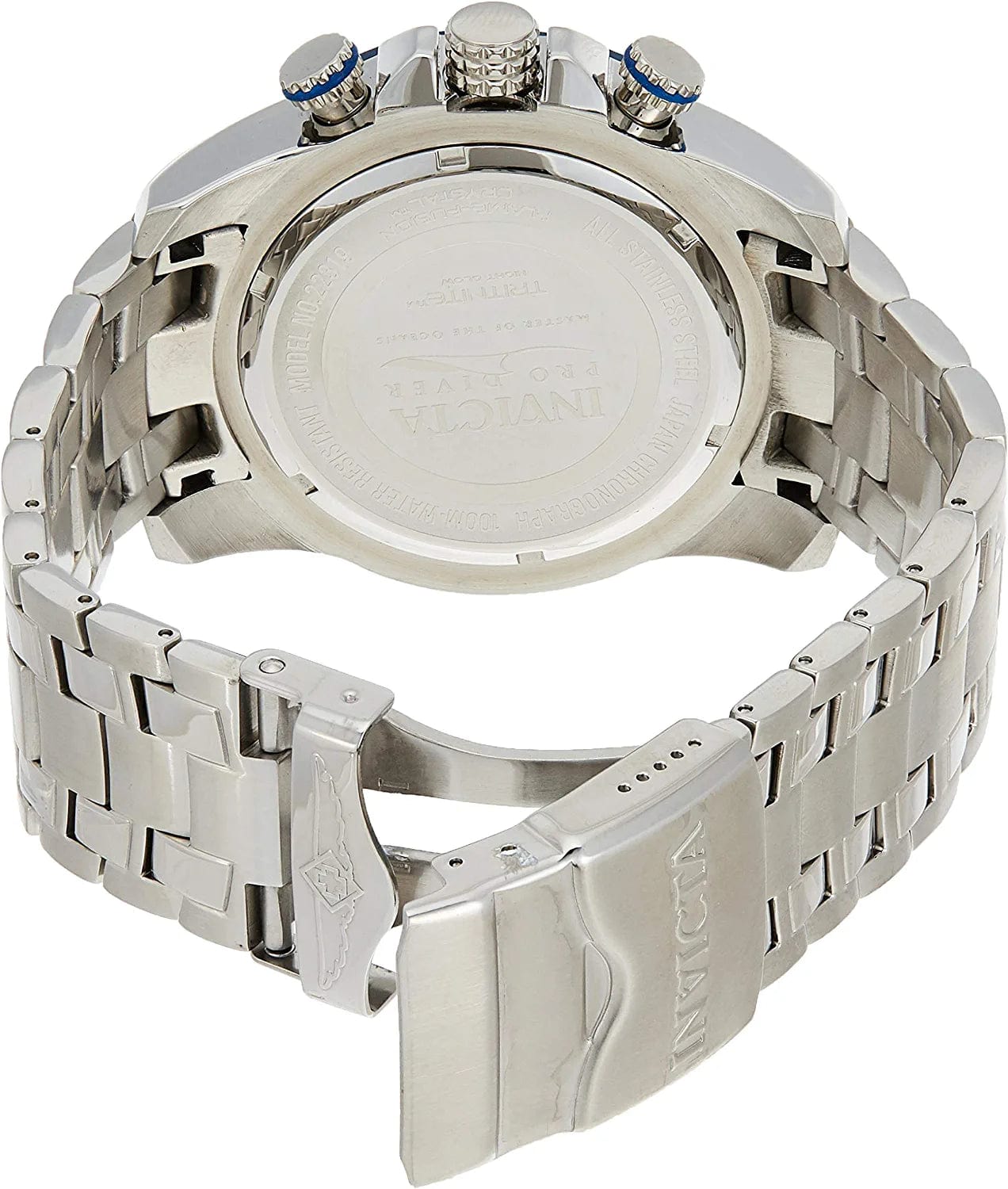 Men'S 22319 Pro Diver Analog Display Quartz Silver Watch