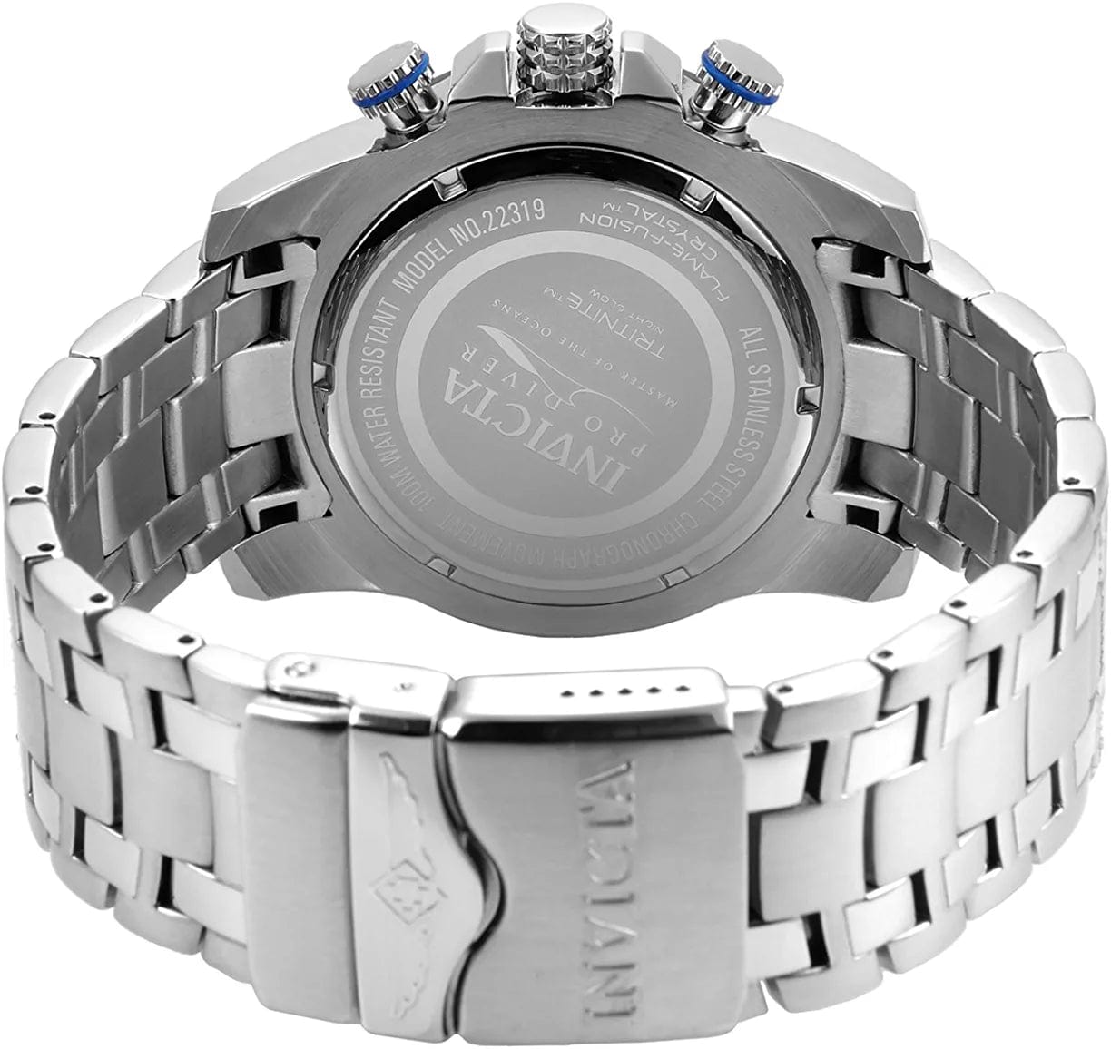 Men'S 22319 Pro Diver Analog Display Quartz Silver Watch