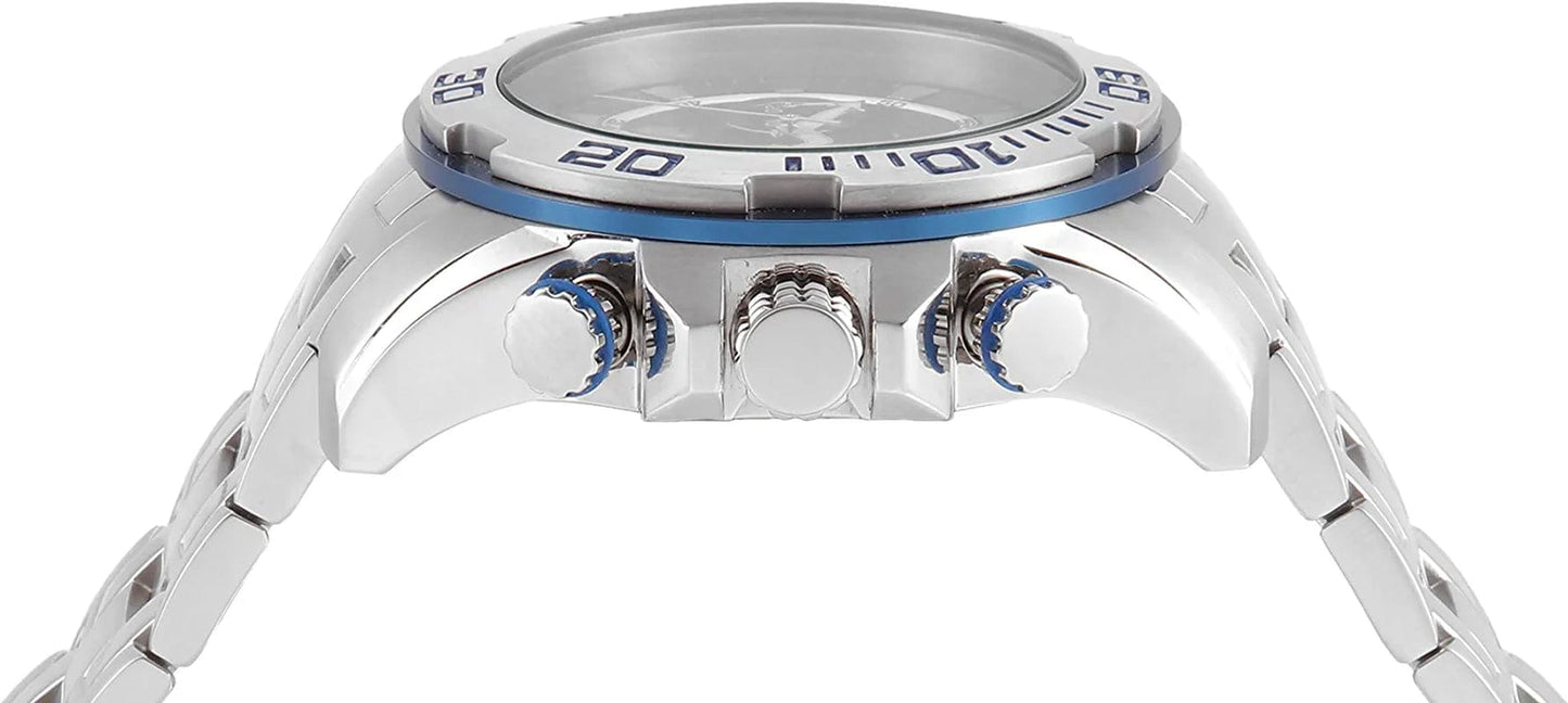 Men'S 22319 Pro Diver Analog Display Quartz Silver Watch