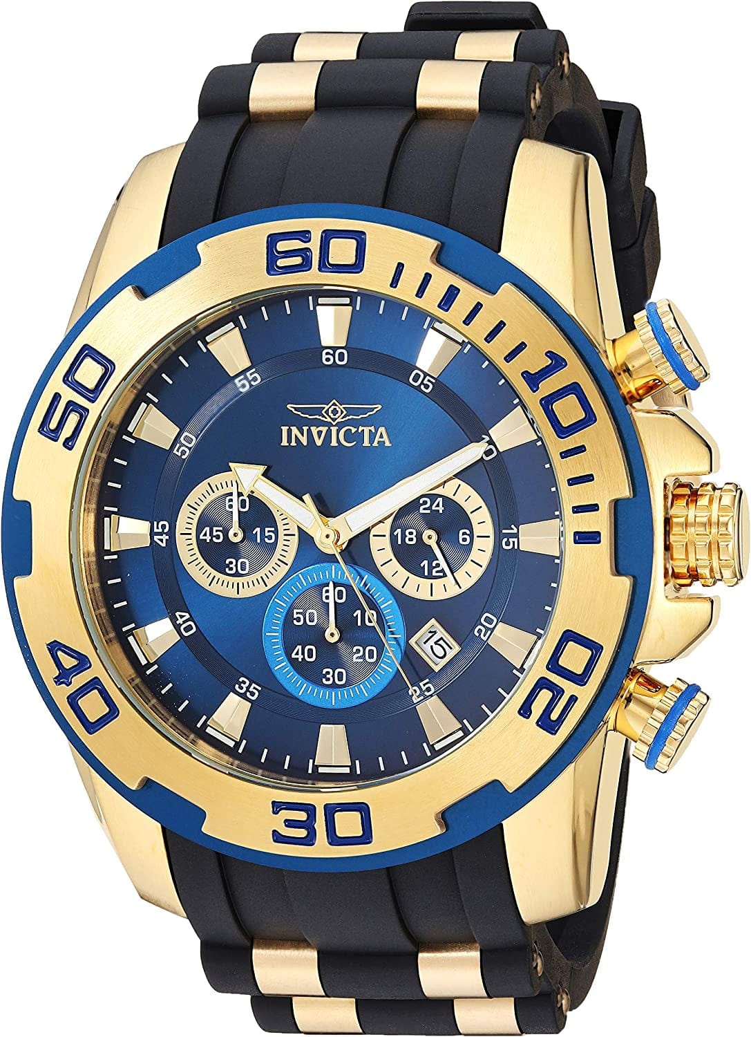 Men'S 22340 22341 22343 22344 22346 Pro Diver Analog Display Quartz Black Watch Blue