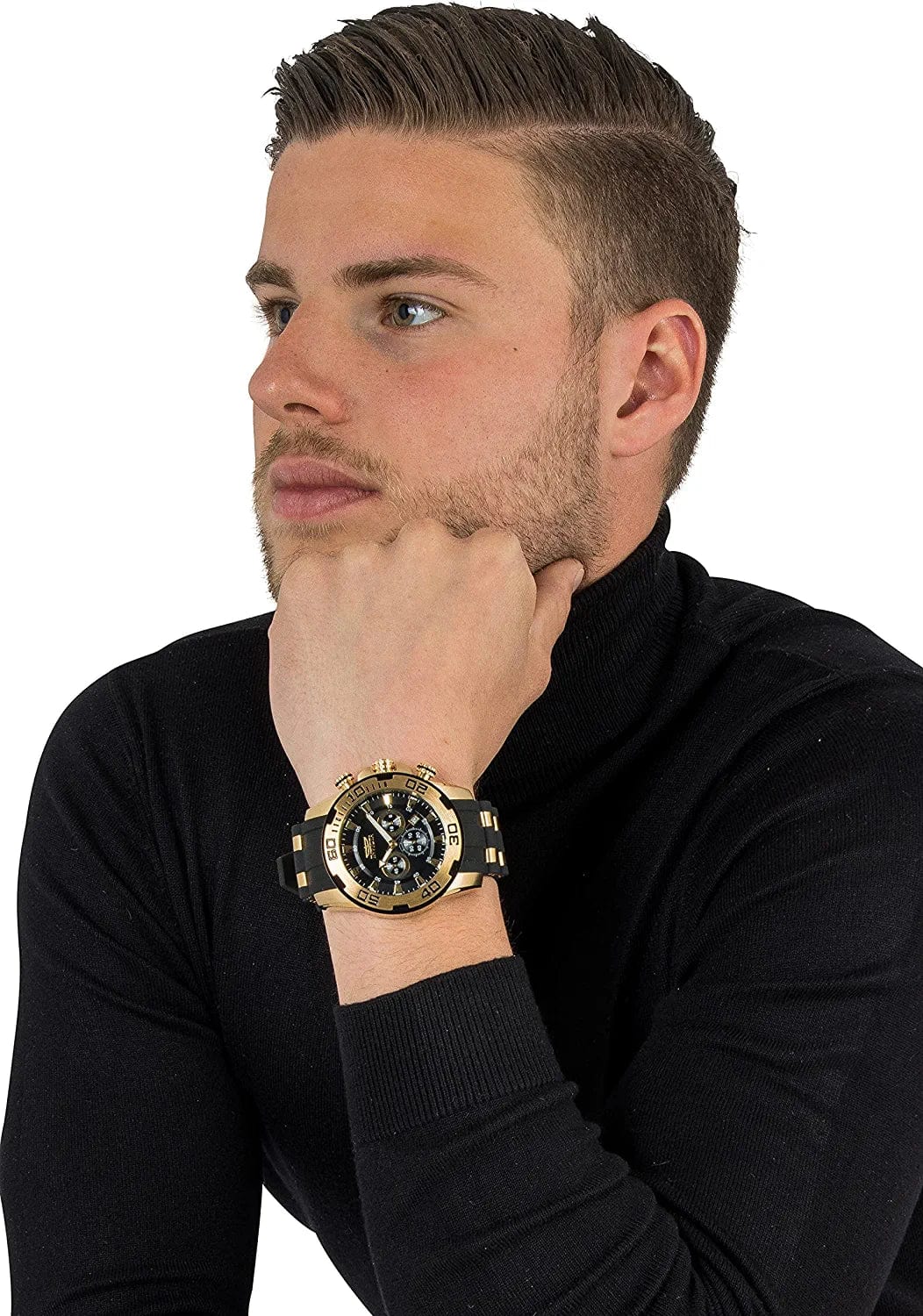 Men'S 22340 22341 22343 22344 22346 Pro Diver Analog Display Quartz Black Watch