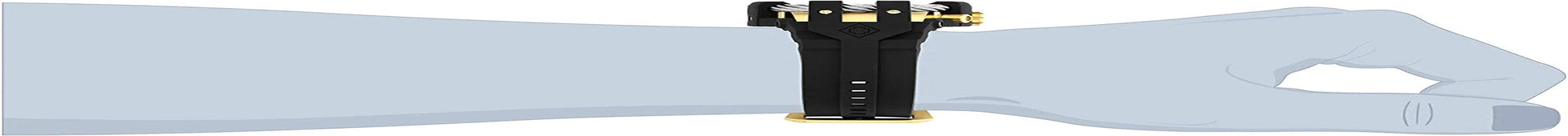 Men'S 23860 Bolt Analog Display Quartz Black Watch