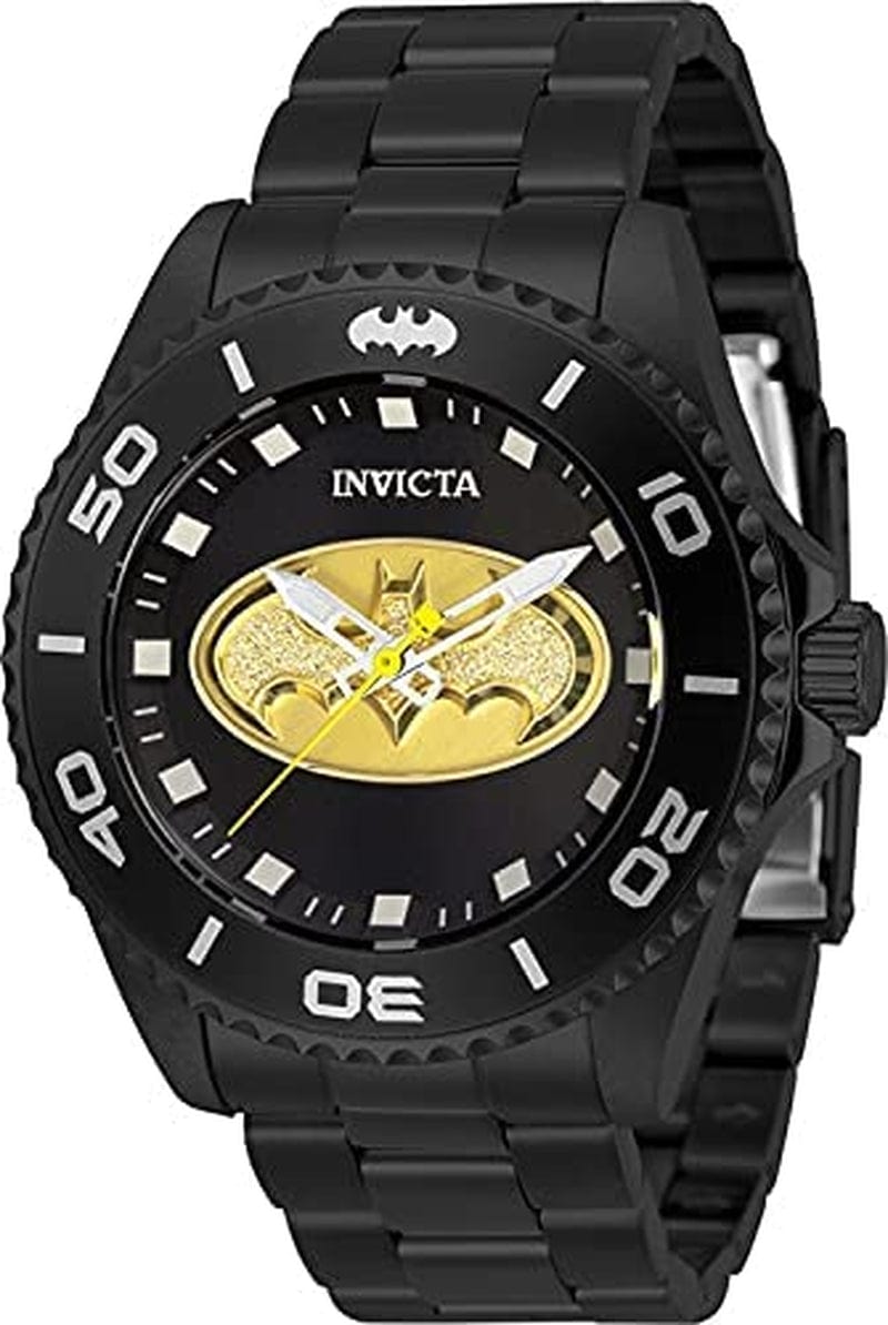 Men'S 32382 DC Comics Quartz 3 Hand Black Dial Watch