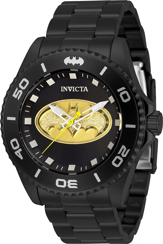 Men'S 32382 DC Comics Quartz 3 Hand Black Dial Watch