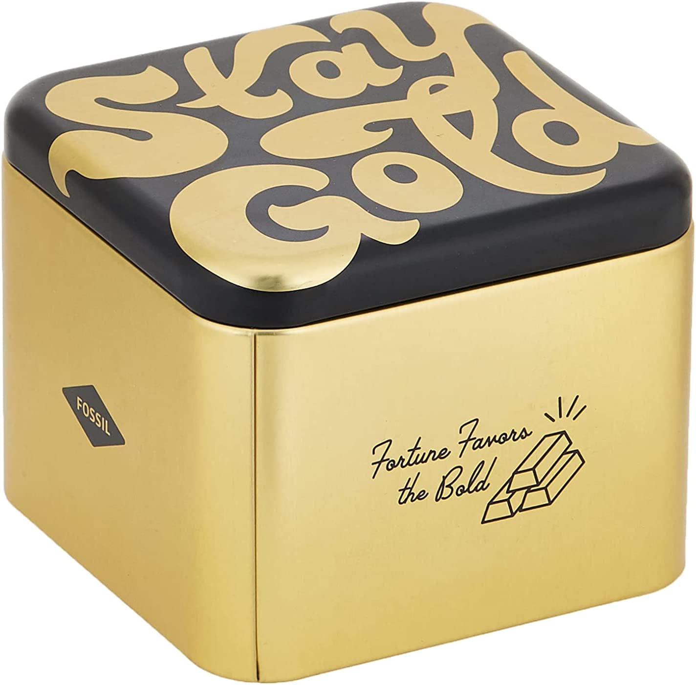 Men'S Coachman Stainless Steel and Leather Casual Cuff Quartz Watch