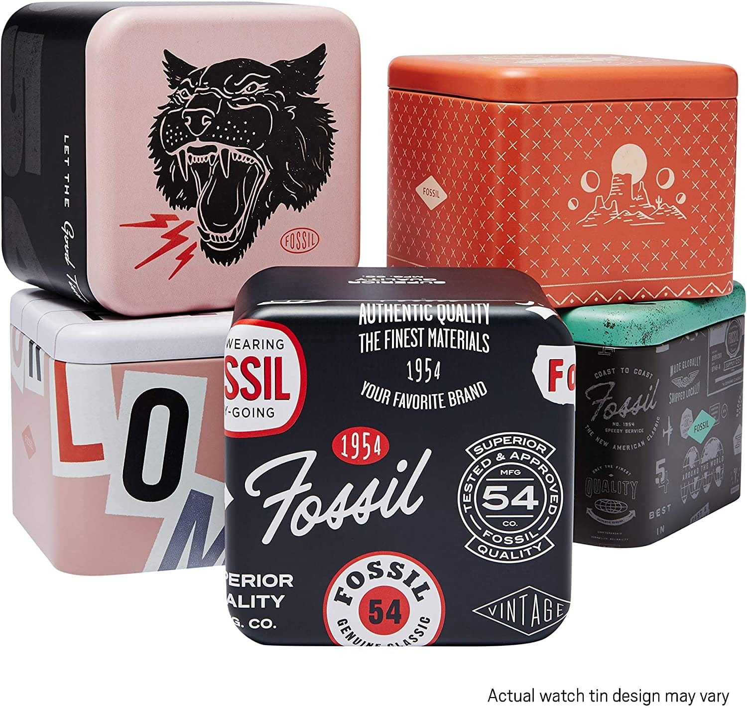 Men'S Coachman Stainless Steel and Leather Casual Cuff Quartz Watch