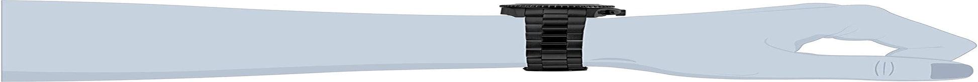 Men'S DC Comics Quartz Watch with Stainless Steel Strap, Black, Silver, Two Tone, 22 (Model: 29061, 29062, 29063, 29064)