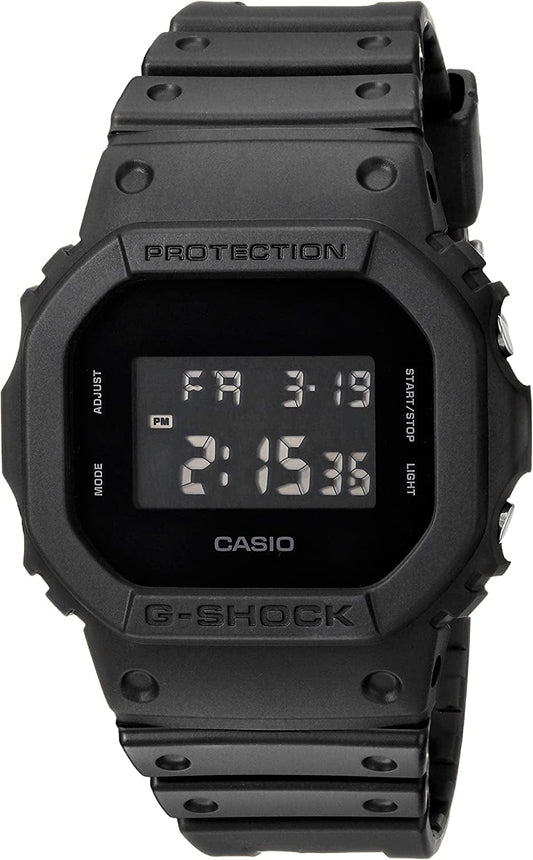Men'S DW5600BB G-Shock Black Out Watch Black/Black