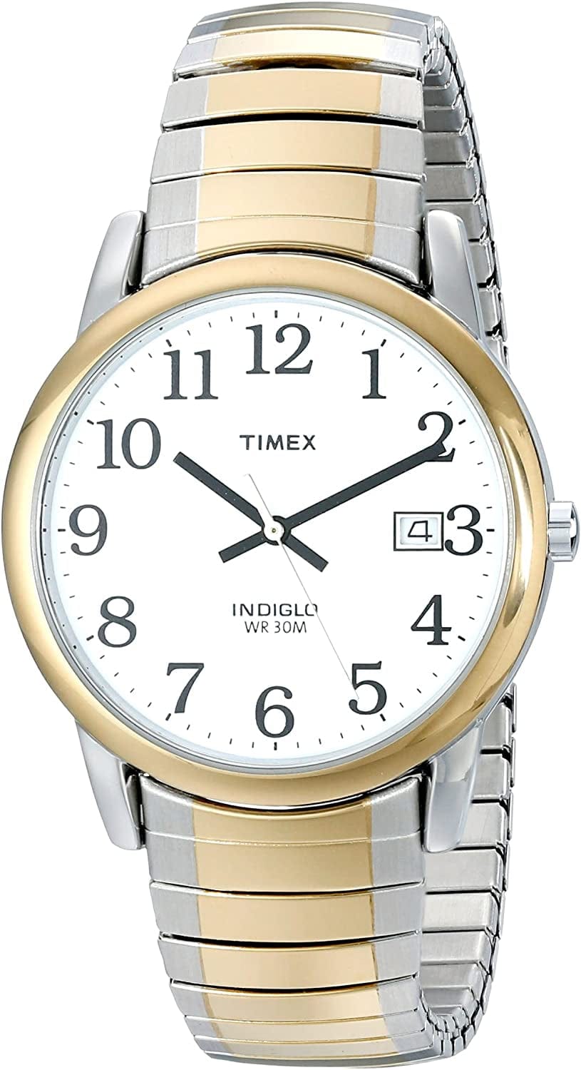 Men'S Easy Reader 35Mm Date Watch Two-Tone