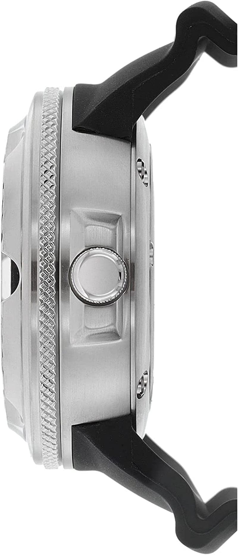 Men'S Eco-Drive Promaster Sea Dive Watch in Stainless Steel with Black Polyurethane Strap, Black Dial (Model: BJ8050-08E)