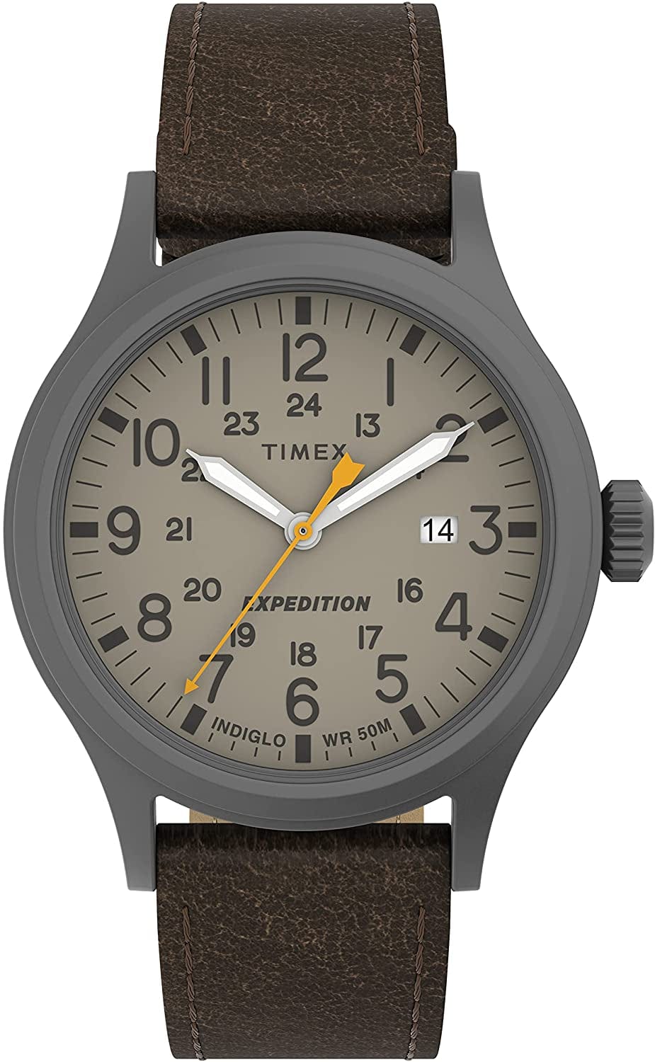 Men'S Expedition Scout 40 Watch Dark Brown/Gunmetal/Khaki