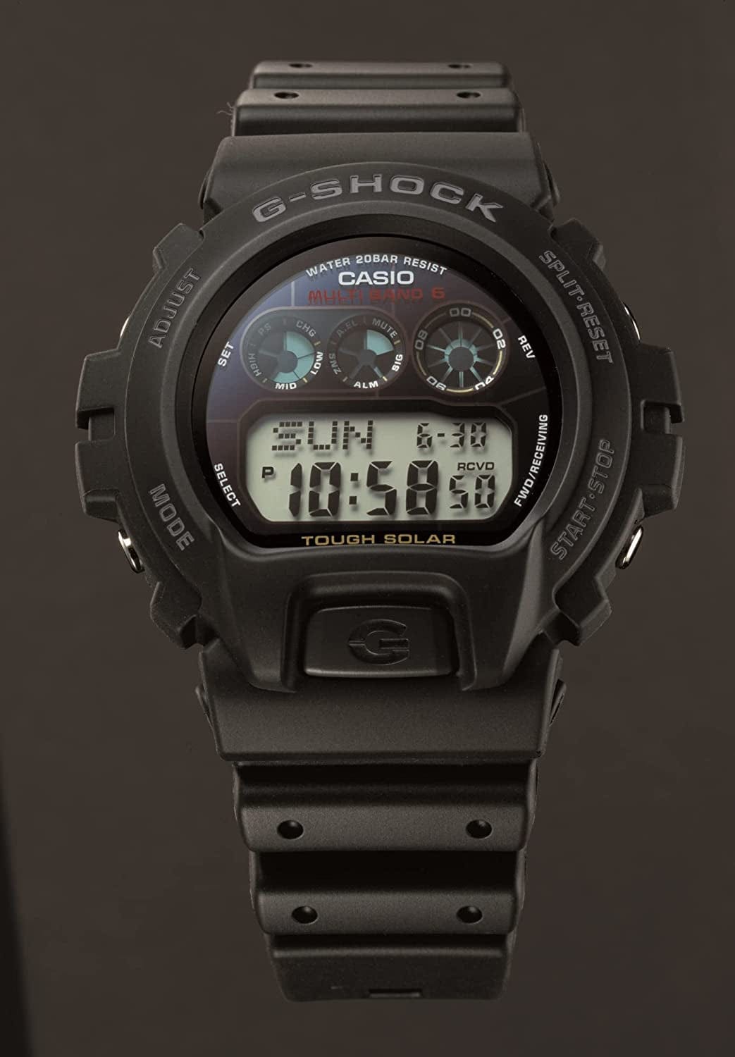 Men'S G-Shock GW6900-1 Tough Solar Sport Watch Black