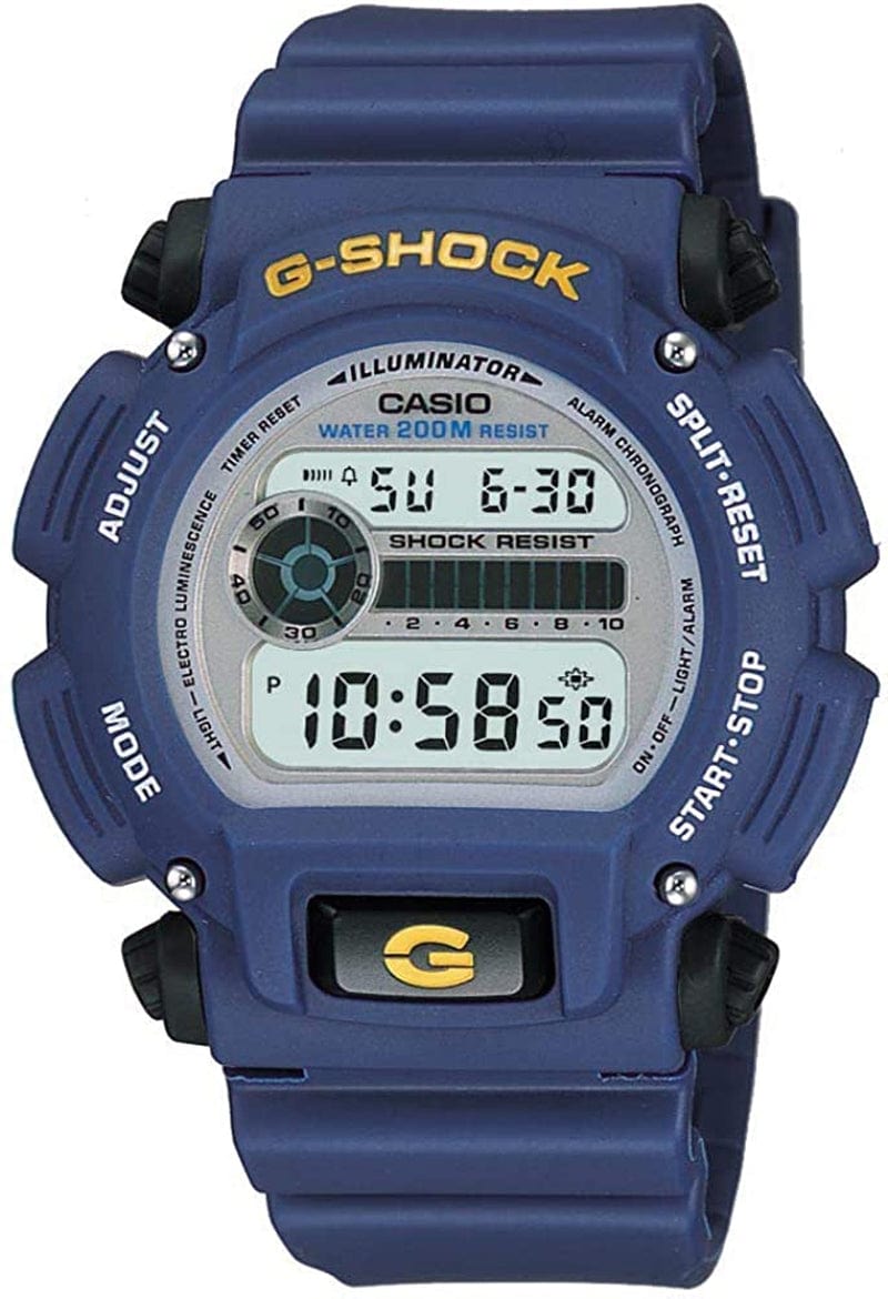 Men'S 'G-Shock' Quartz Resin Sport Watch Blue
