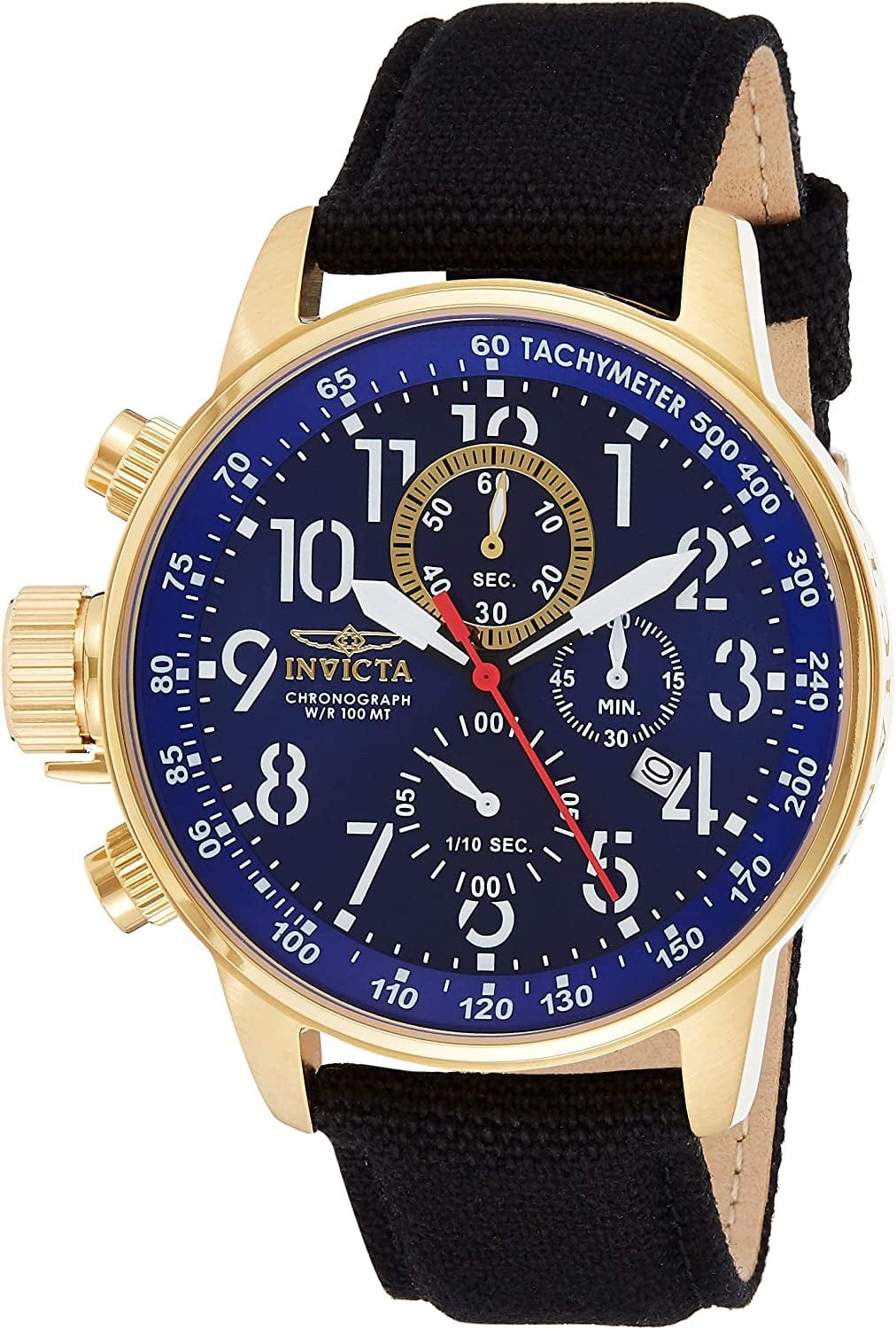 Men'S I Force Collection Chronograph Strap Watch Blue / 46mm