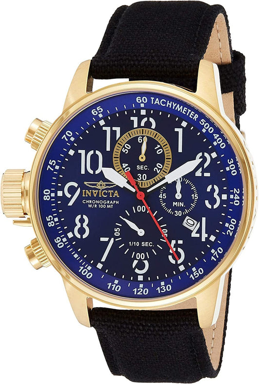 Men'S I Force Collection Chronograph Strap Watch Blue / 46mm