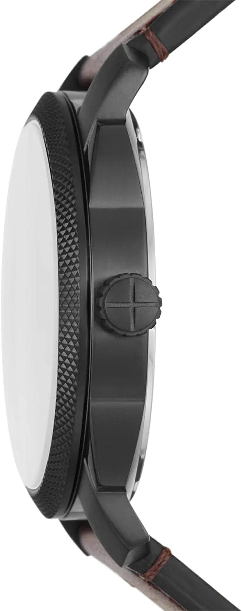 Men'S Machine Stainless Steel Quartz Watch