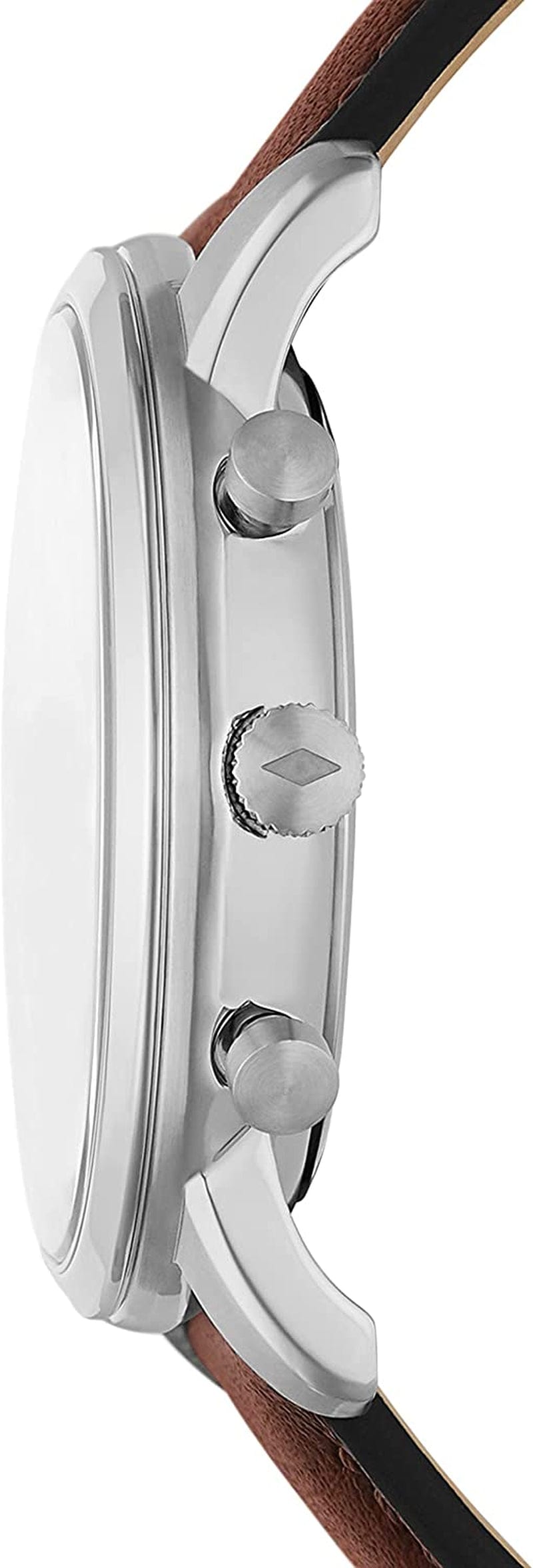 Men'S Minimalist Stainless Steel Slim Casual Quartz Chronograph Watch