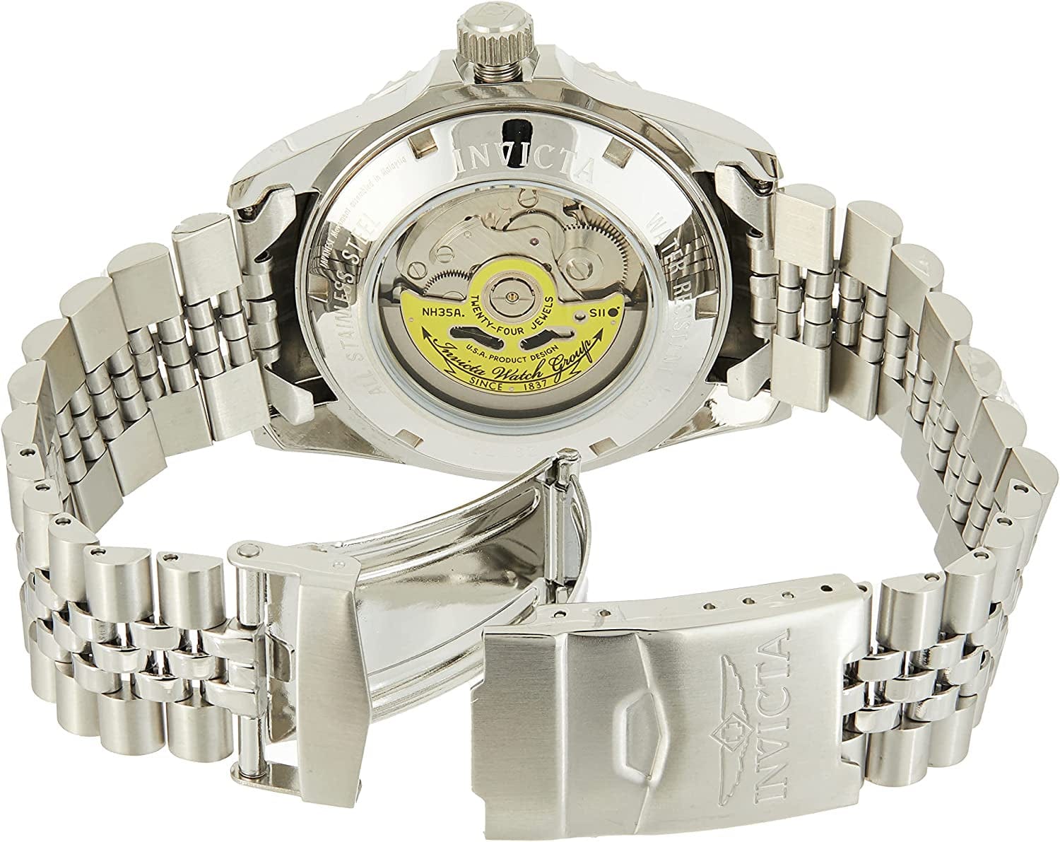 Men'S Pro Automatic Stainless Steel Watch