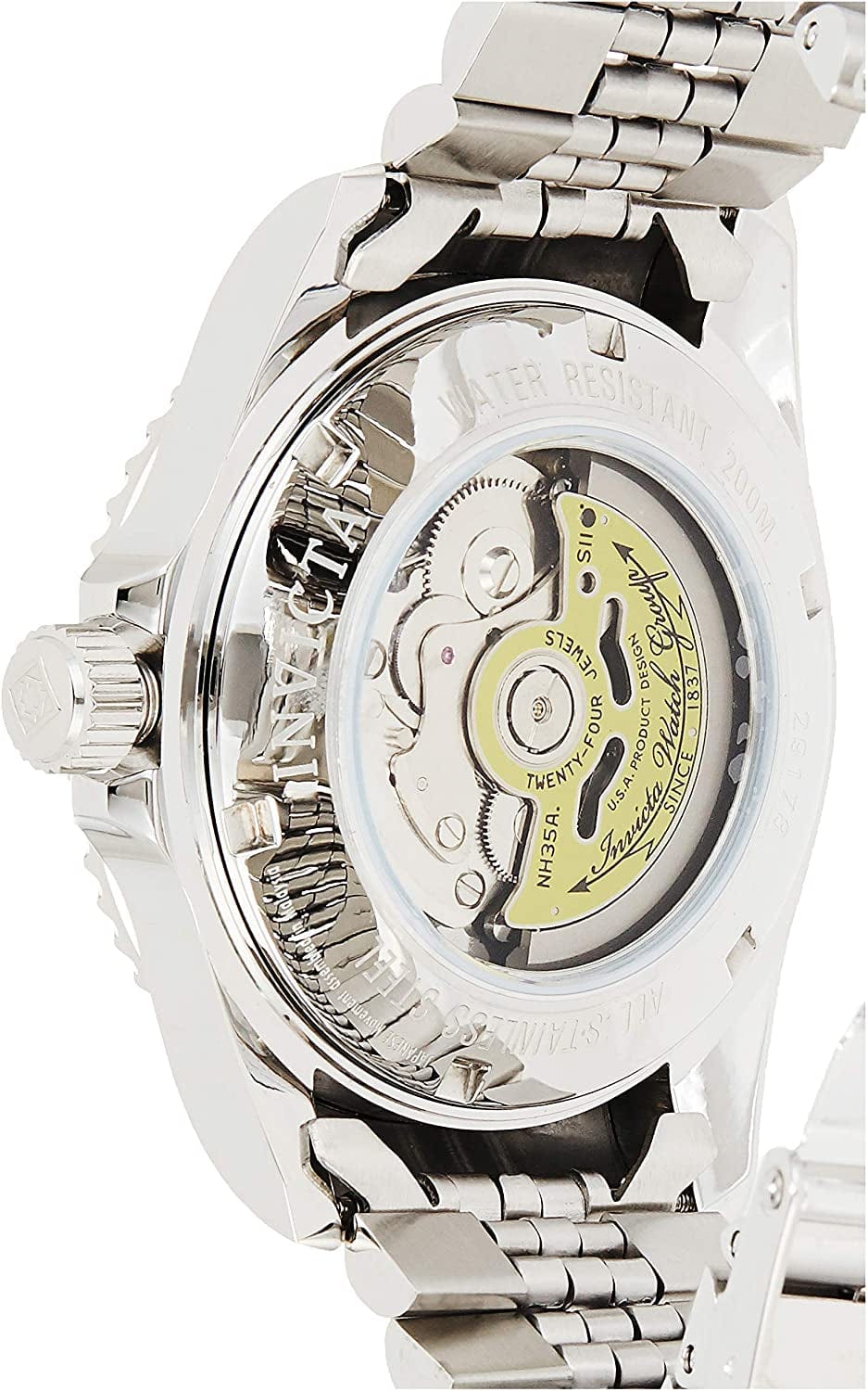 Men'S Pro Automatic Stainless Steel Watch