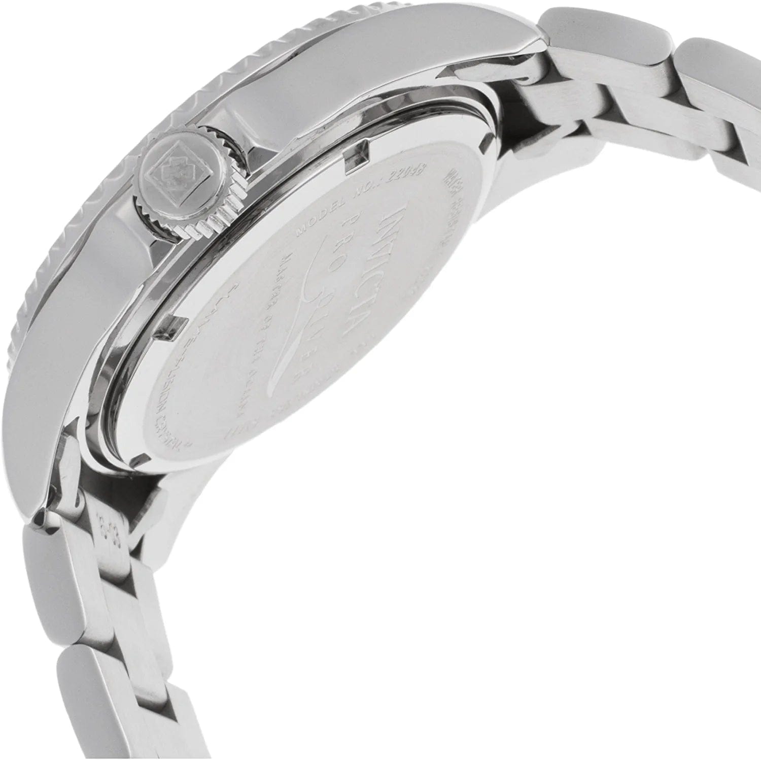 Men'S Pro Diver 43Mm Stainless Steel Quartz Watch, Silver/Red, Silver/Blue (Model: 22048, 25716)