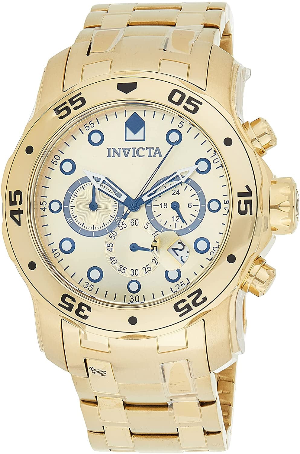 Men'S Pro Diver Collection Chronograph Watch Gold / 48 mm