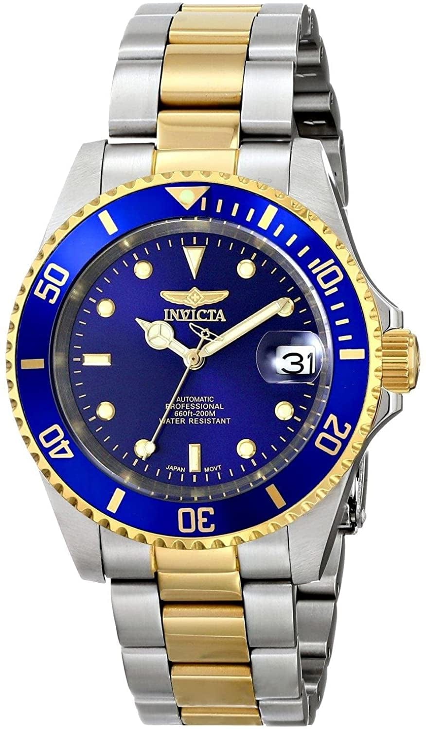 Men'S Pro Diver Collection Coin-Edge Automatic Watch Stainless Steel