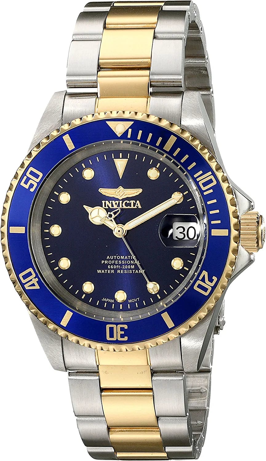 Men'S Pro Diver Collection Coin-Edge Automatic Watch Two Tone (Model: 17045)