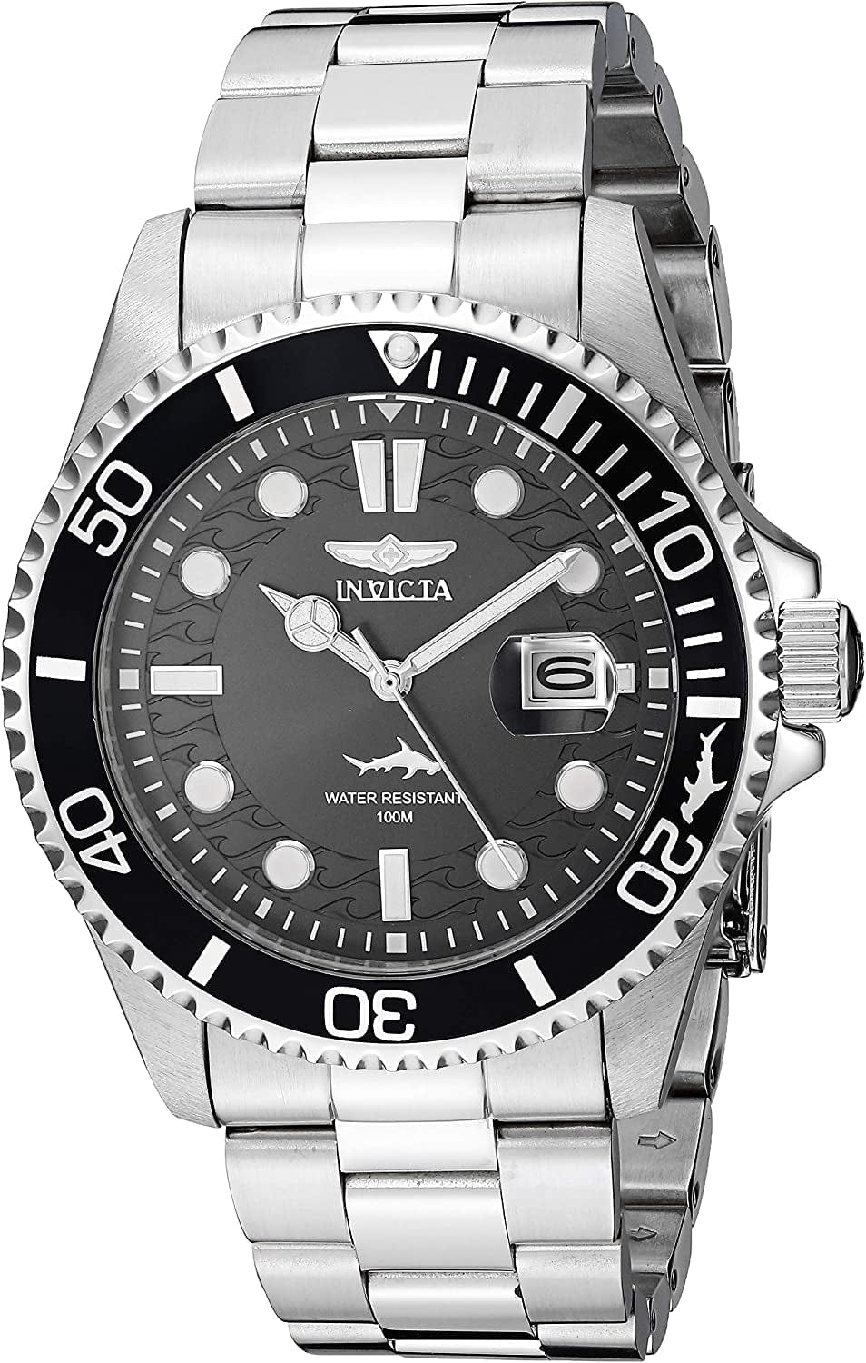Men'S Pro Diver Quartz Watch Silver / 43 mm