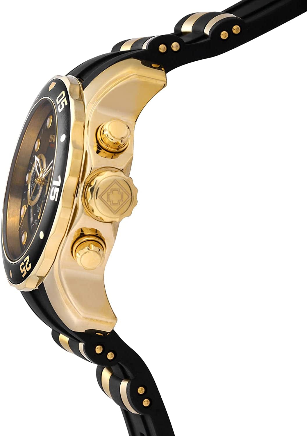Men'S Pro Diver Stainless Steel Quartz Watch