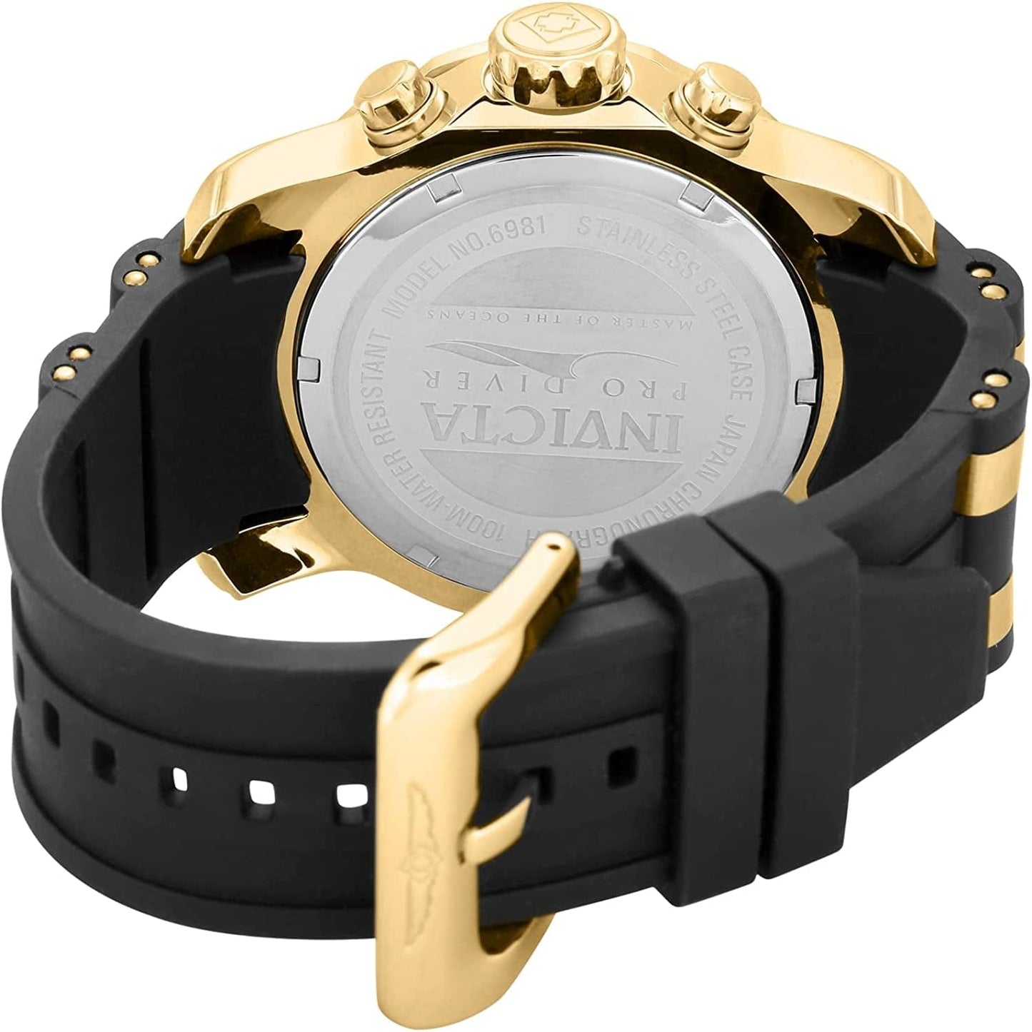 Men'S Pro Diver Stainless Steel Quartz Watch
