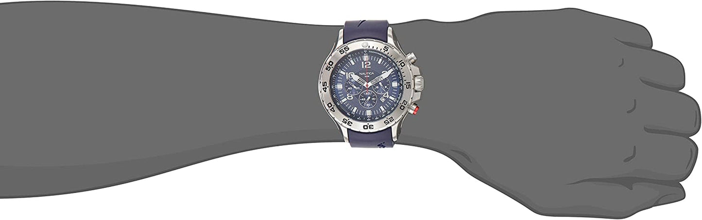 Men'S Quartz Resin Silicone Watch