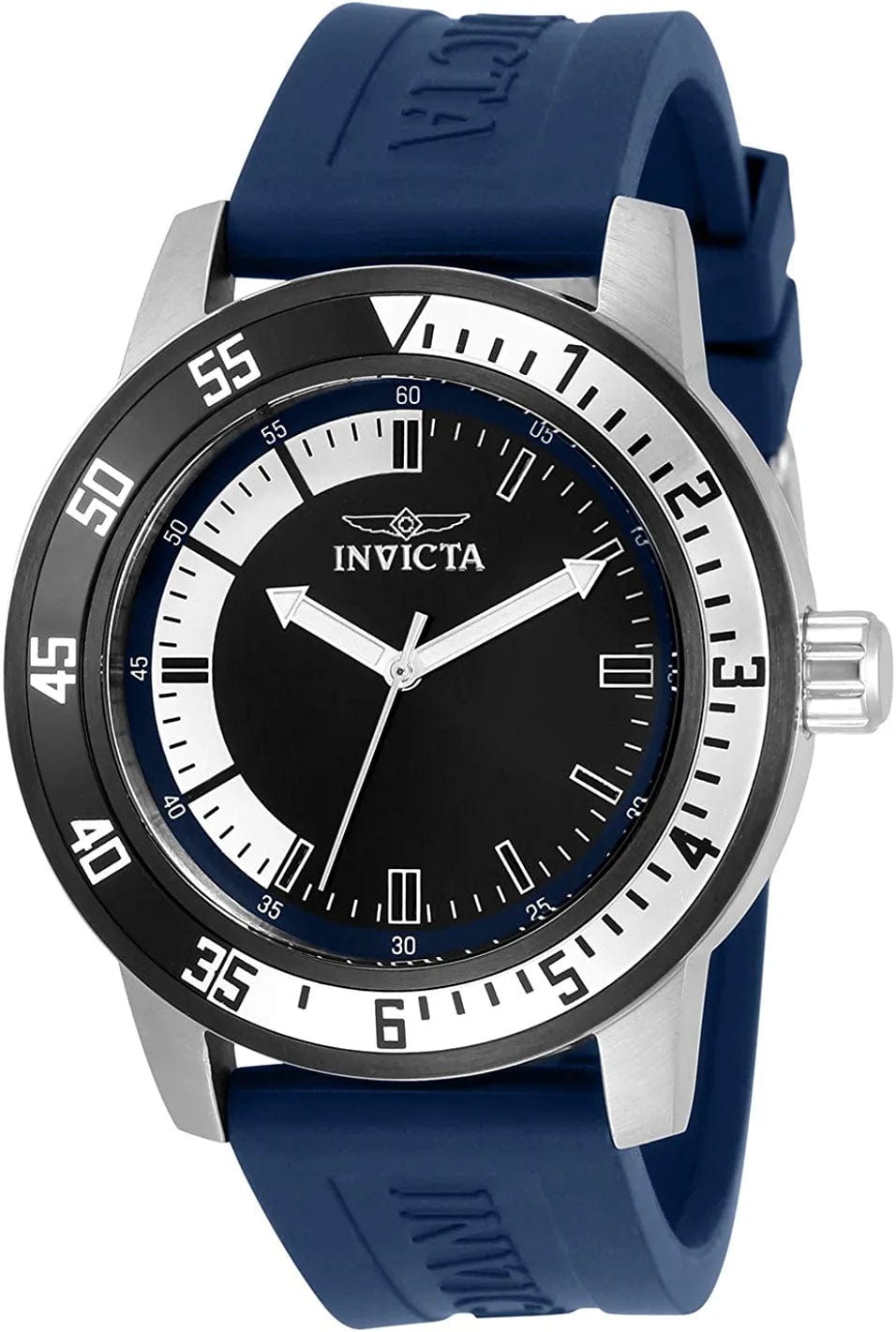 Men'S Specialty 45Mm Silicone Quartz Watch 34013