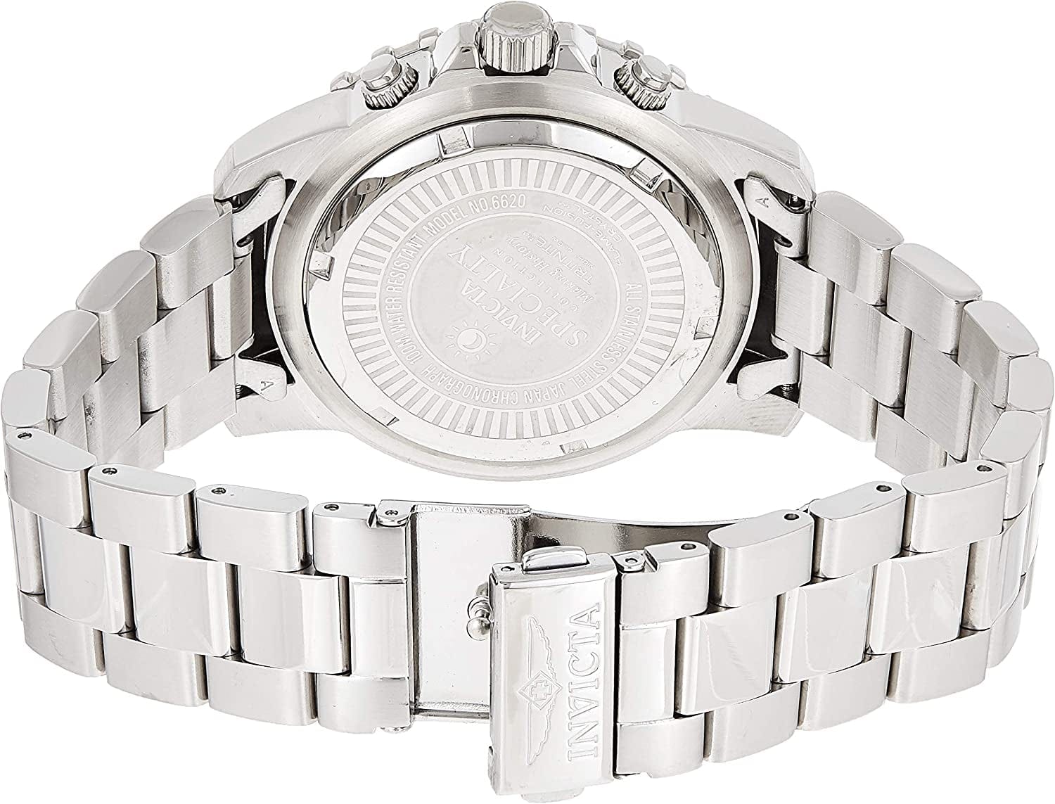 Men'S Specialty Quartz Watch with Stainless Steel Band