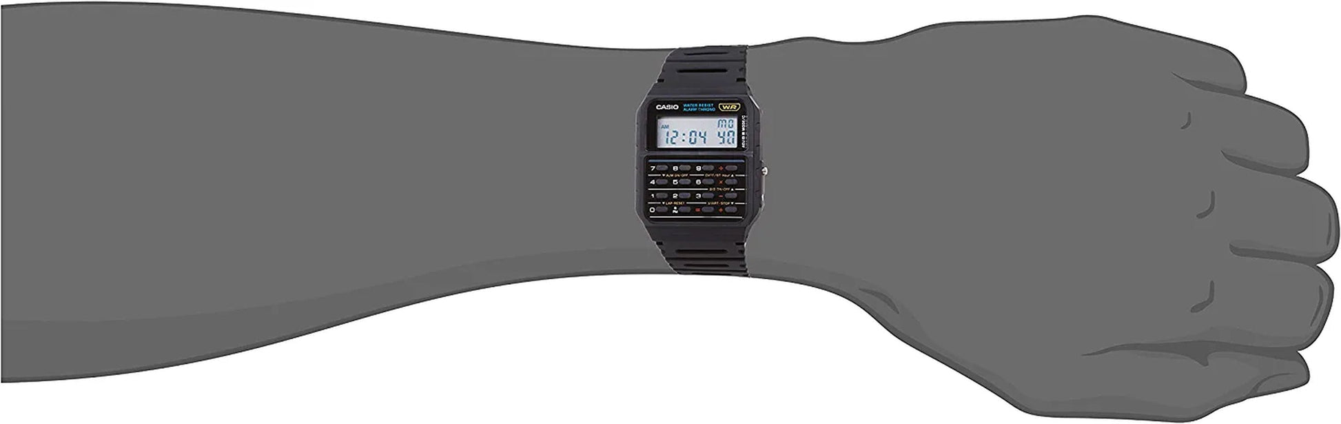Men'S Vintage CA-53W-1CR Calculator Watch